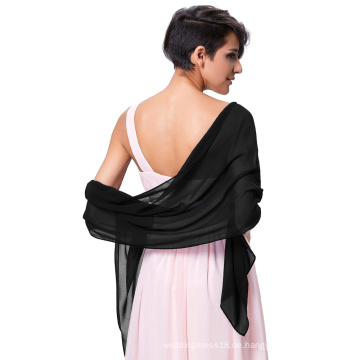 Kate Kasin Stock 72 * 18 "Schal Wrap Halstuch Schals Chiffon Braut Abendkleid Shawls KK000229-8